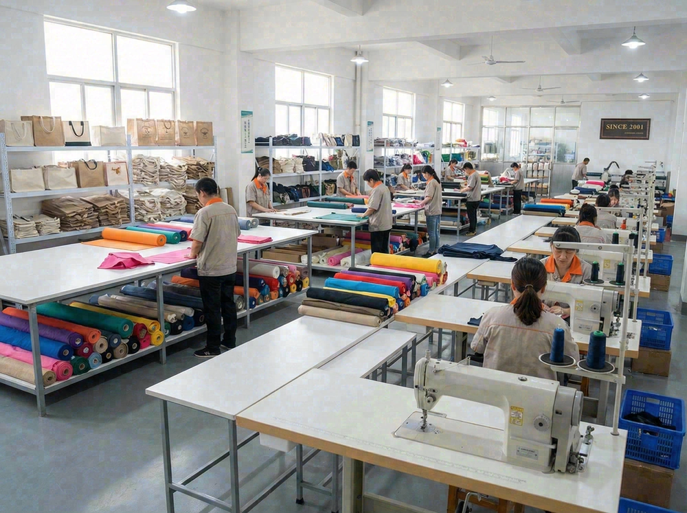 Beach bag manufacturing heritage since 2001