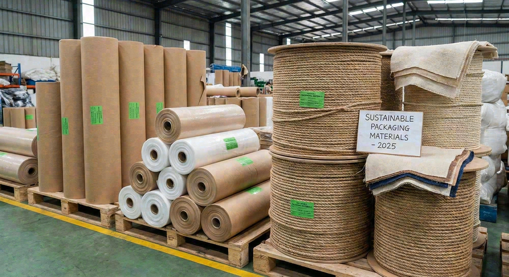 Eco-friendly beach bag packaging materials