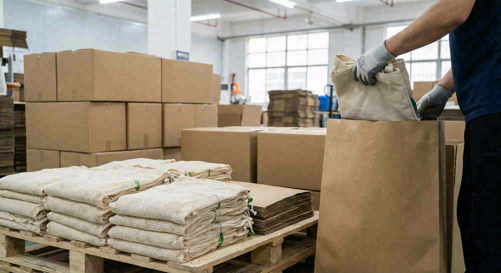 Sustainable packaging options for beach bags