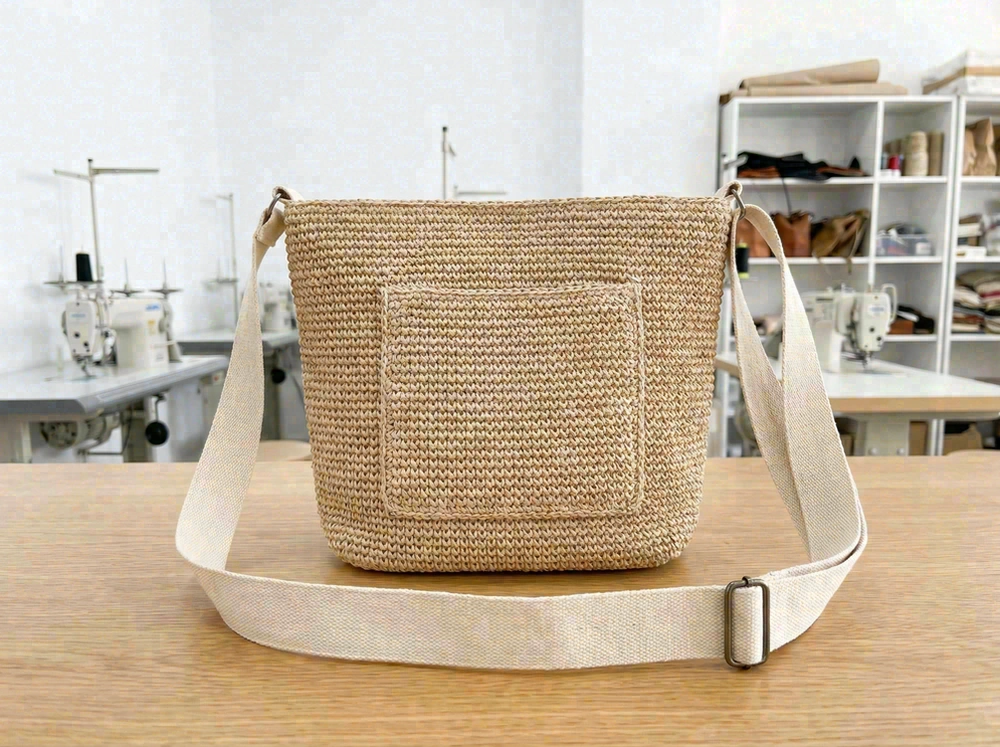 Wholesale crossbody beach bag with adjustable strap