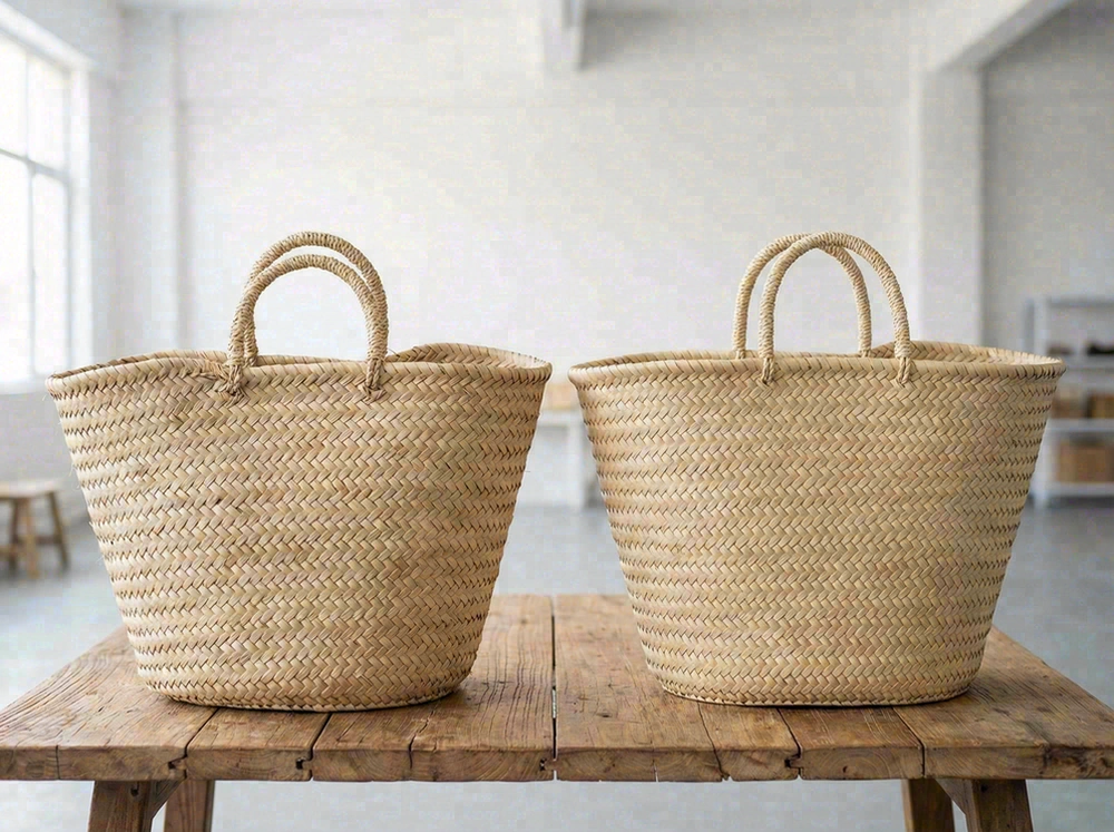 Handwoven vs machine woven bag