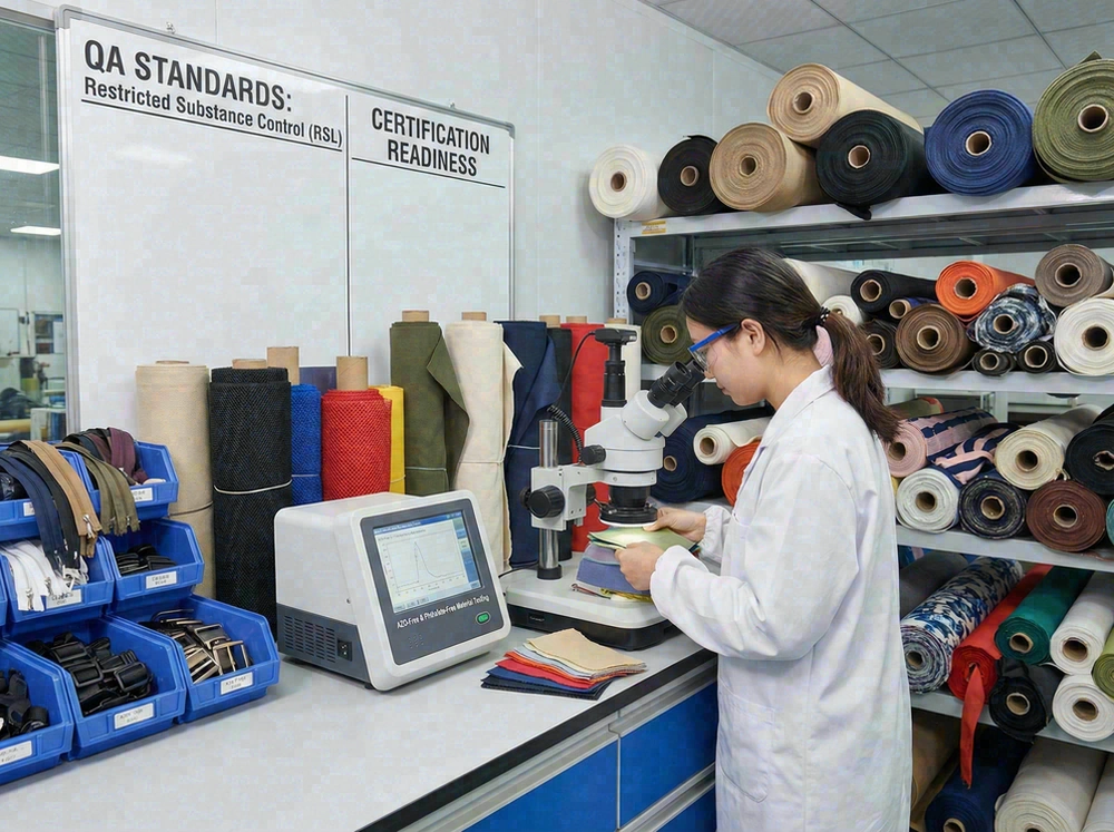 AZO-free and phthalate-free material options