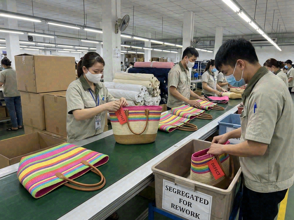 Defect tagging and segregation process